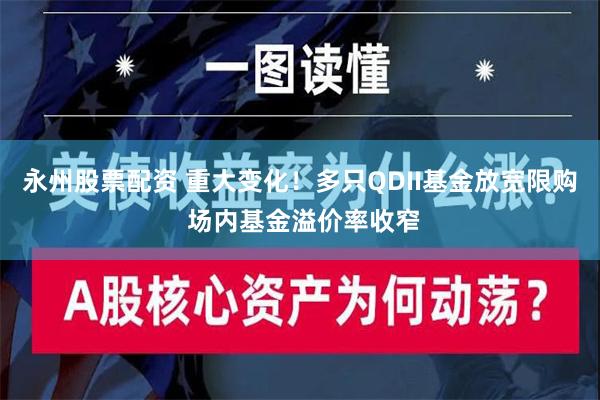 永州股票配资 重大变化！多只QDII基金放宽限购 场内基金溢价率收窄