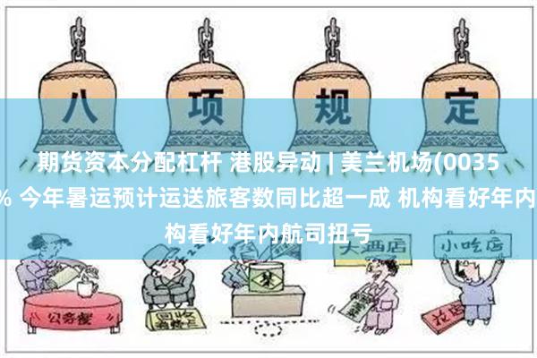 期货资本分配杠杆 港股异动 | 美兰机场(00357)涨超4% 今年暑运预计运送旅客数同比超一成 机构看好年内航司扭亏