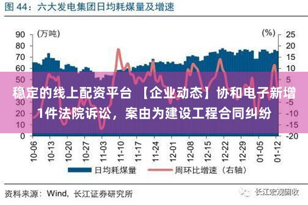 稳定的线上配资平台 【企业动态】协和电子新增1件法院诉讼，案由为建设工程合同纠纷